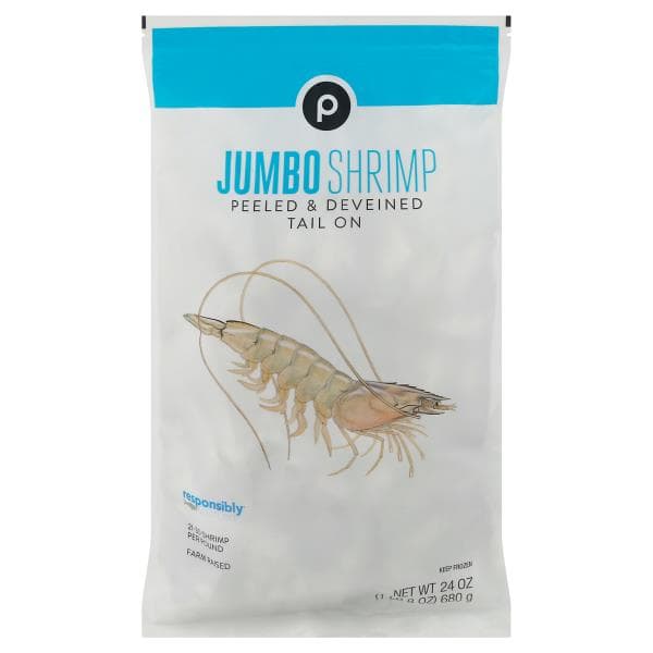 Publix Publix Peeled & Deveined White Shrimp - 24 oz