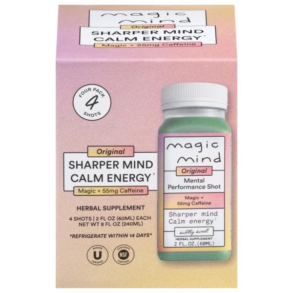 Magic Mind Original Shot - 4 ct