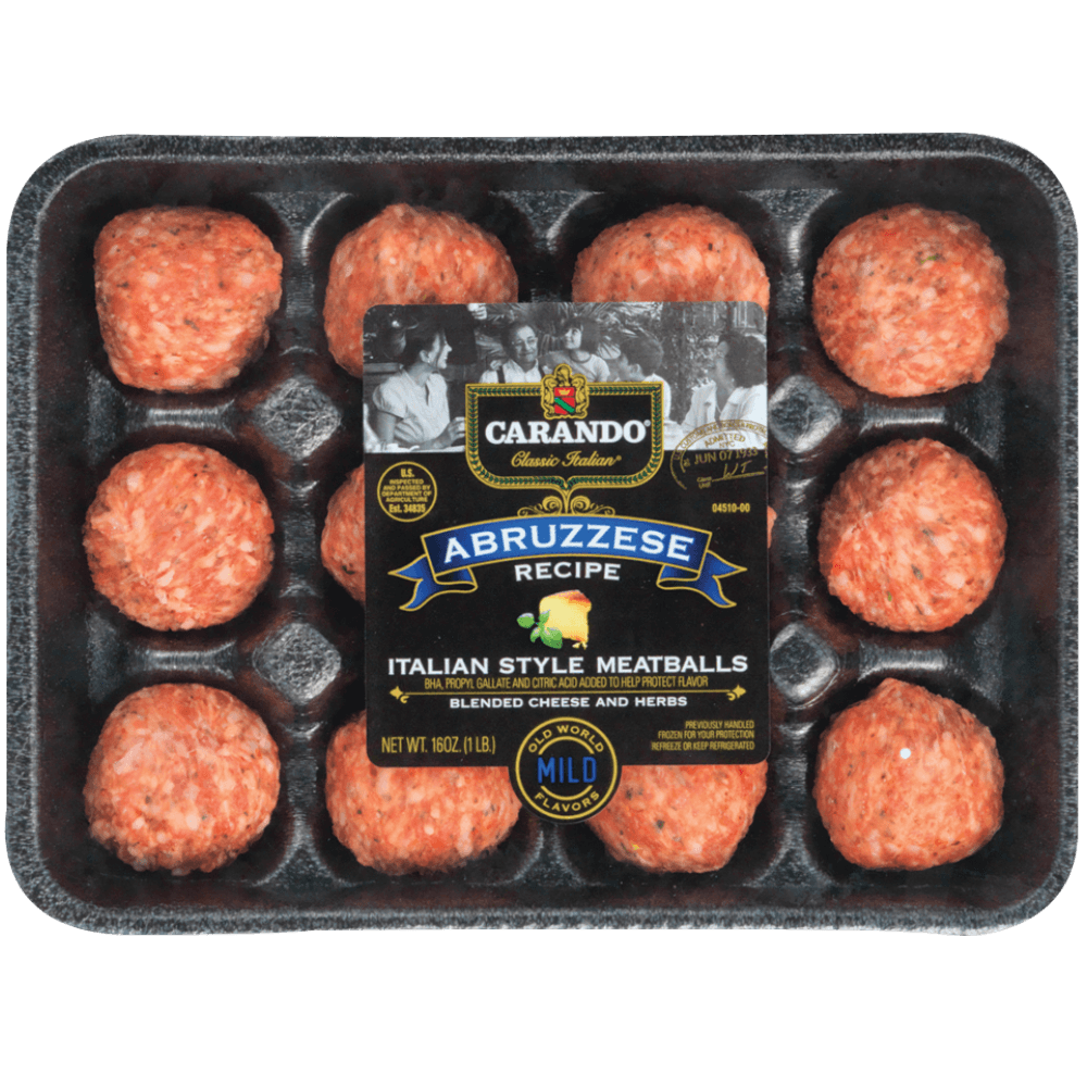 Carando Meatballs - 16 oz