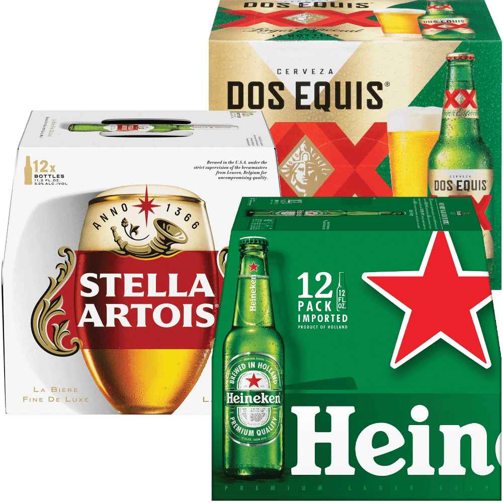 Heineken, Stella Artois Or Dos Equis - 11.5 fl oz
