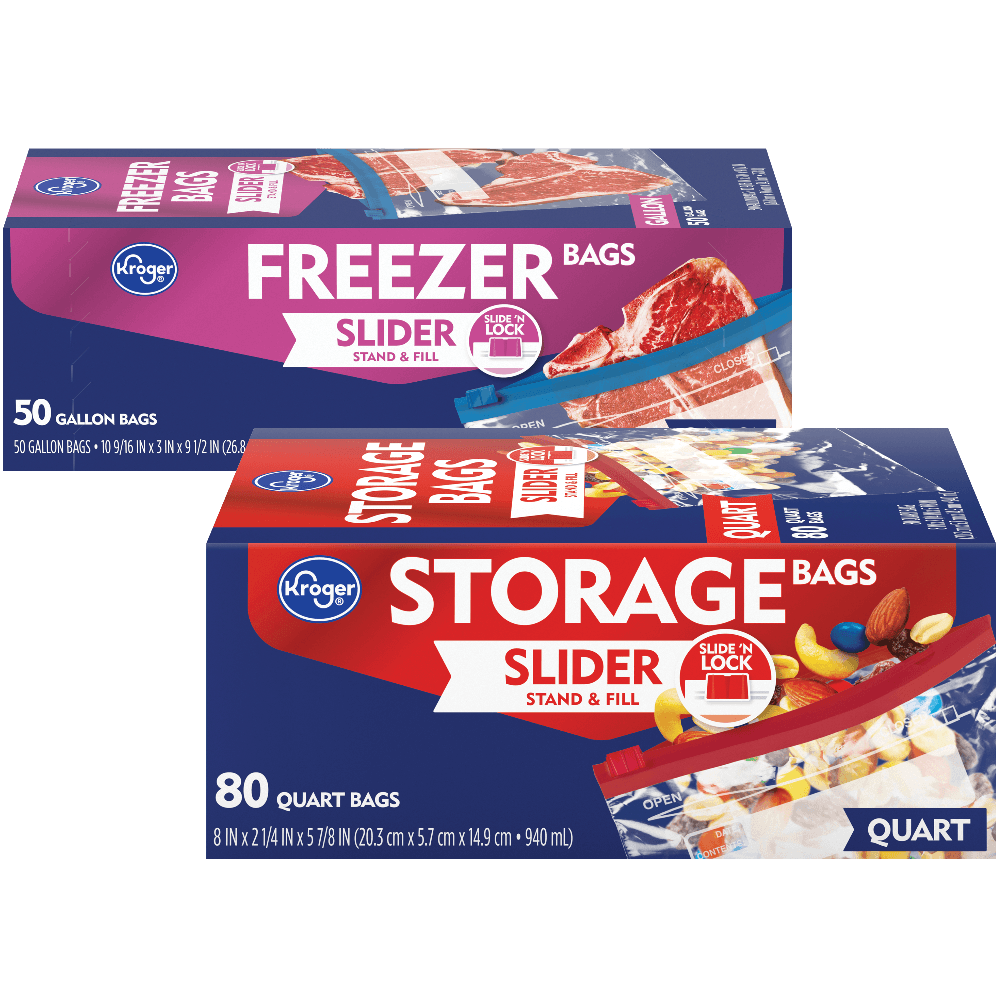 Kroger Kroger Storage Slider Bags - 50 ct