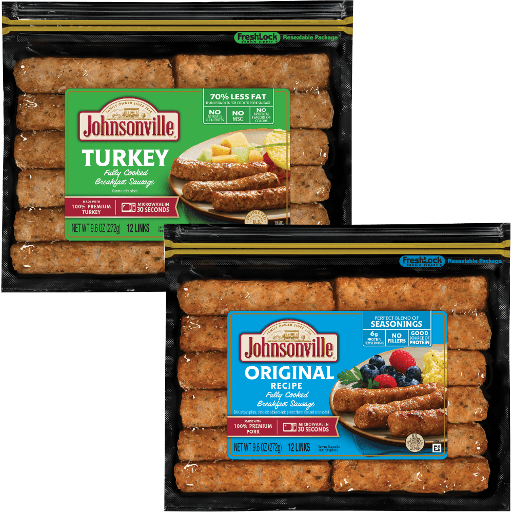 Johnsonville Fully Cooked Breakfast Sausage - 9.6 oz