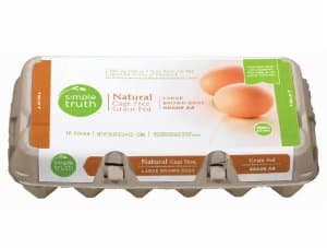 Simple Truth Simple Truth Eggs 18 ct Dairy & Eggs deal at Kroger