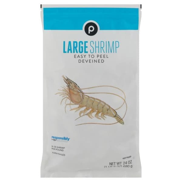 Publix Publix White Shrimp 24 oz Meat & Seafood deal at Publix