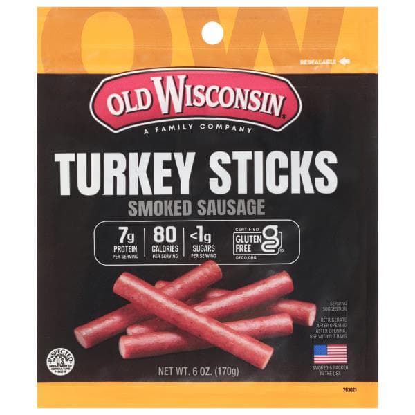 Old Wisconsin Snack Sticks 6 oz Snacks deal at Publix