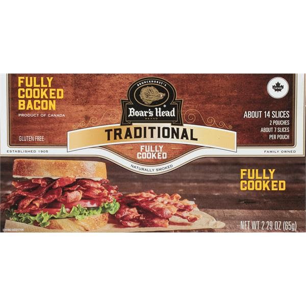 Boar's Head Boar's Head Naturally Smoked Bacon 2.29 oz Meat & Seafood deal at Publix