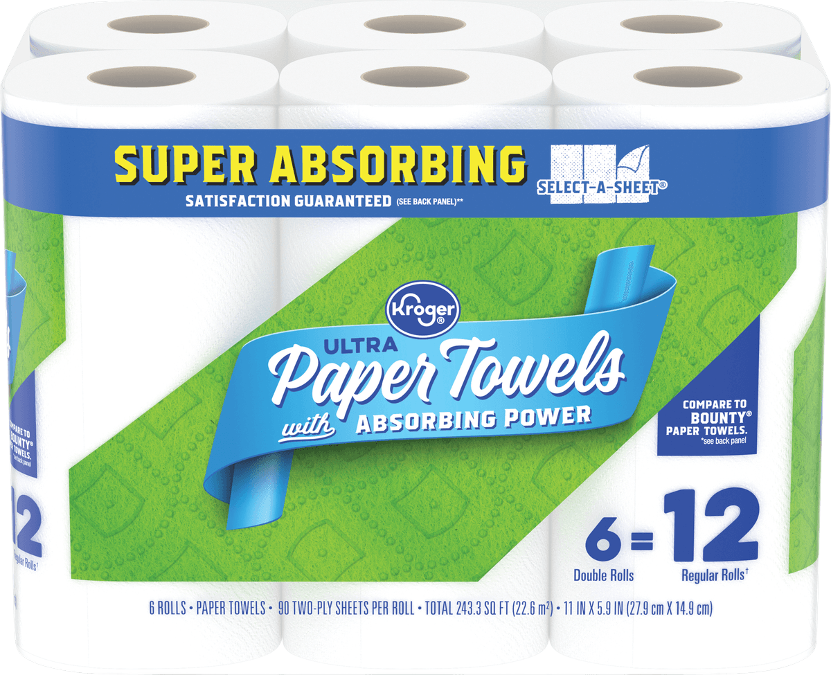 Kroger Kroger Ultra Paper Towels 1 ea Household deal at Kroger